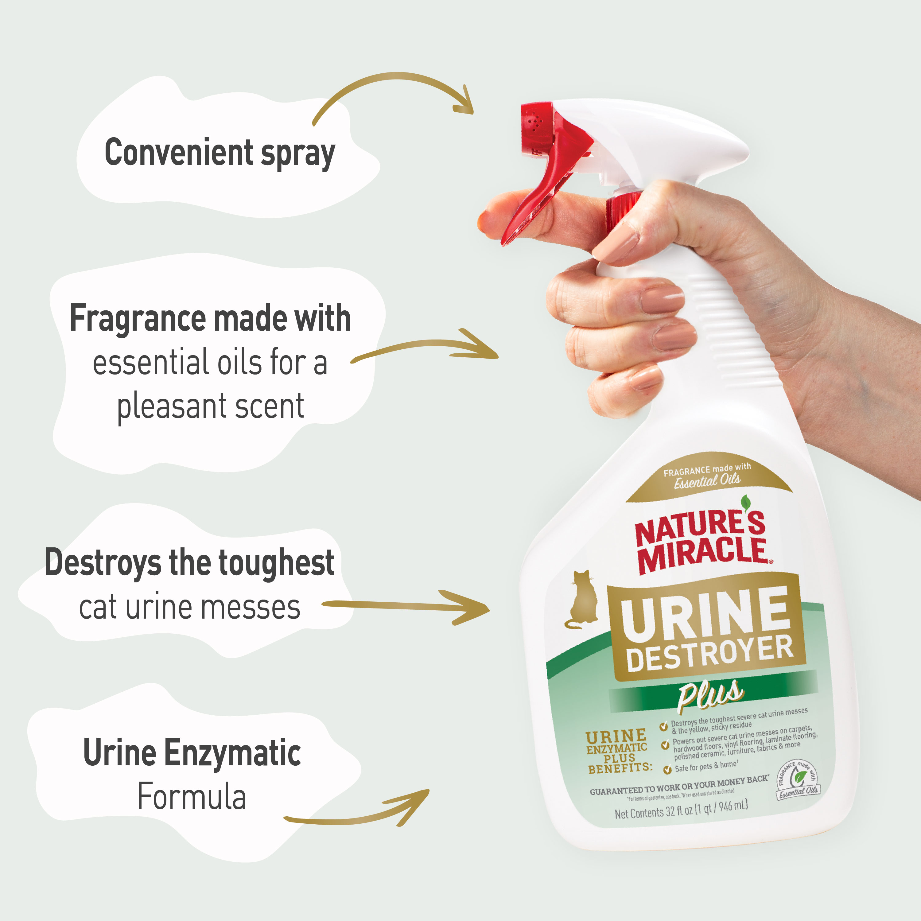 Nature's miracle urine destroyer smells worse deals